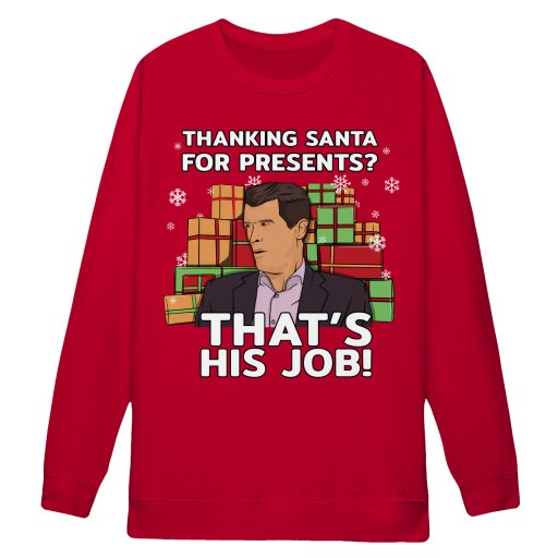 Thanking Santa? That's His Job!